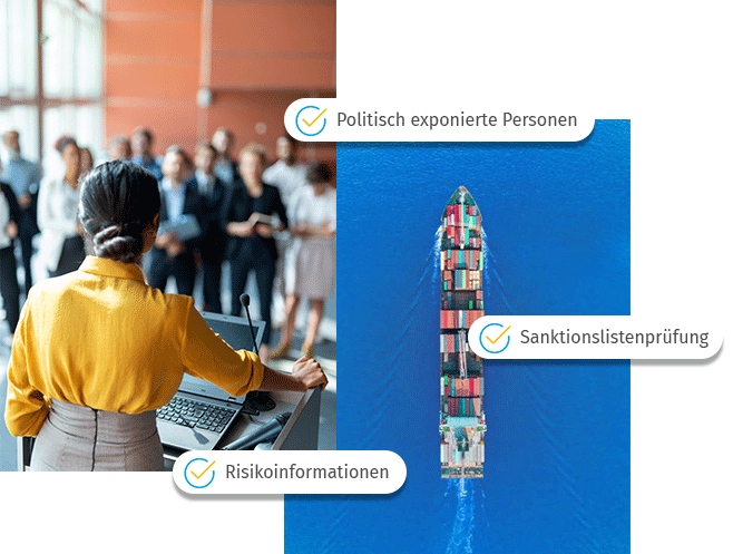 Prüfung politisch exponierter Personen und Sanktionslisten mit Validatis Prüfung politisch exponierter Personen und Sanktionslisten mit Validatis