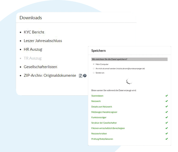 5. Schritt KYC Complyer: Dokumentation und Abschluss