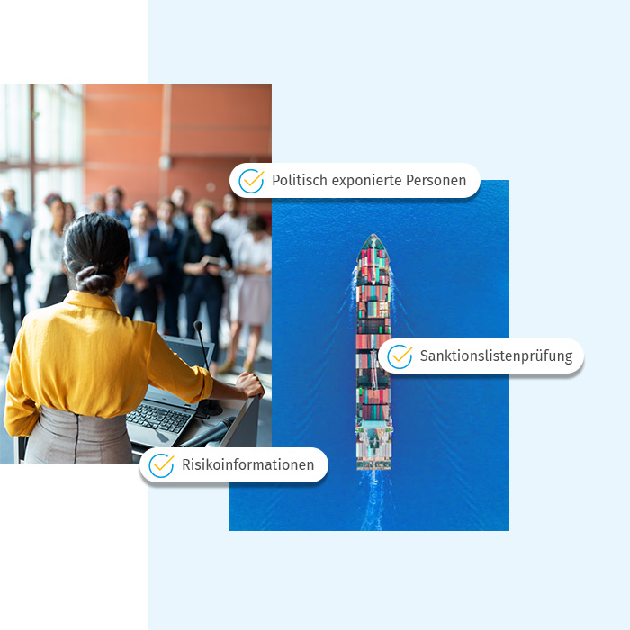 Prüfung politisch exponierter Personen und Sanktionslisten mit Validatis Prüfung politisch exponierter Personen und Sanktionslisten mit Validatis